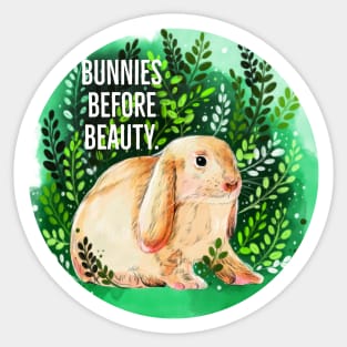 Bunny Sticker